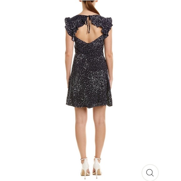 Cupcakes and Cashmere blue and white dot dress - Picture 2 of 8